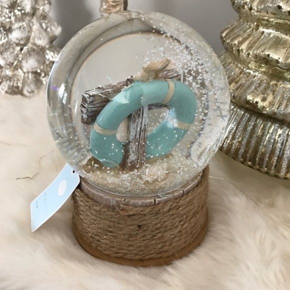 bella lux Holiday Bella Lux Coastal Collection Noel Christmas Globe